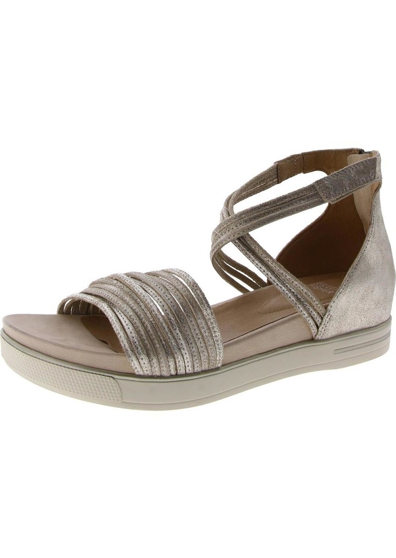 Eileen Fisher Shea Womens Suede Platform Sandals