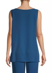 Eileen Fisher Silk Scoopneck Tank