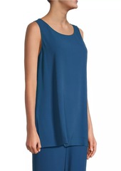 Eileen Fisher Silk Scoopneck Tank