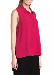 Eileen Fisher Silk Sleeveless Shirt