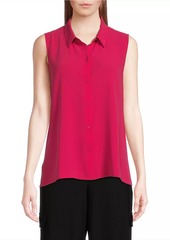 Eileen Fisher Silk Sleeveless Shirt