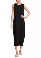 Eileen Fisher Sleeveless Jersey Midi-Dress