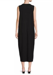 Eileen Fisher Sleeveless Jersey Midi-Dress