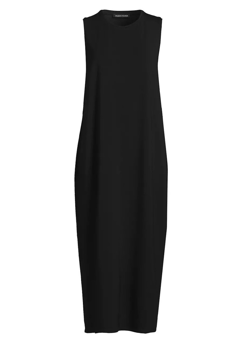 Eileen Fisher Sleeveless Jersey Midi-Dress