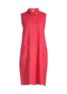 Eileen Fisher Sleeveless Knee-Length Dress