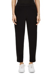 Petite Women's Eileen Fisher Slouchy Tapered Ankle Pants