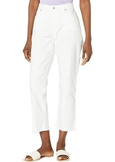 Eileen Fisher Straight Ankle Jeans in White