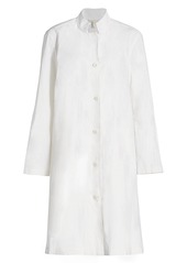 Eileen Fisher Swing Button-Up Longline Jacket