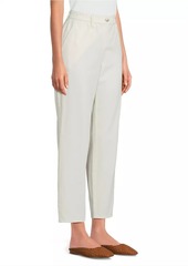 Eileen Fisher Tapered Cotton Ankle Pants