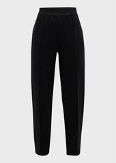 Eileen Fisher Tapered Pintuck Flex Ponte Ankle Pants
