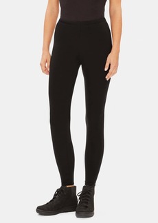 Eileen Fisher Tencel Terry Leggings In Black