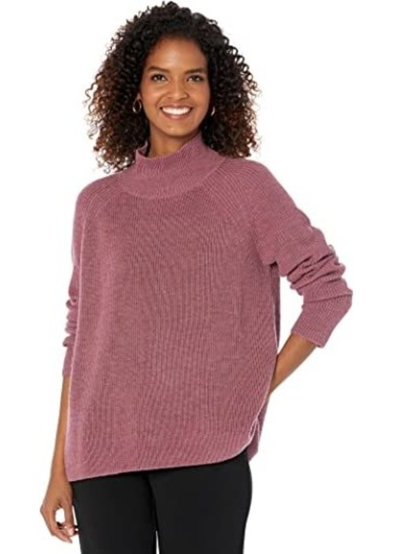 Eileen Fisher Turtleneck Raglan Top