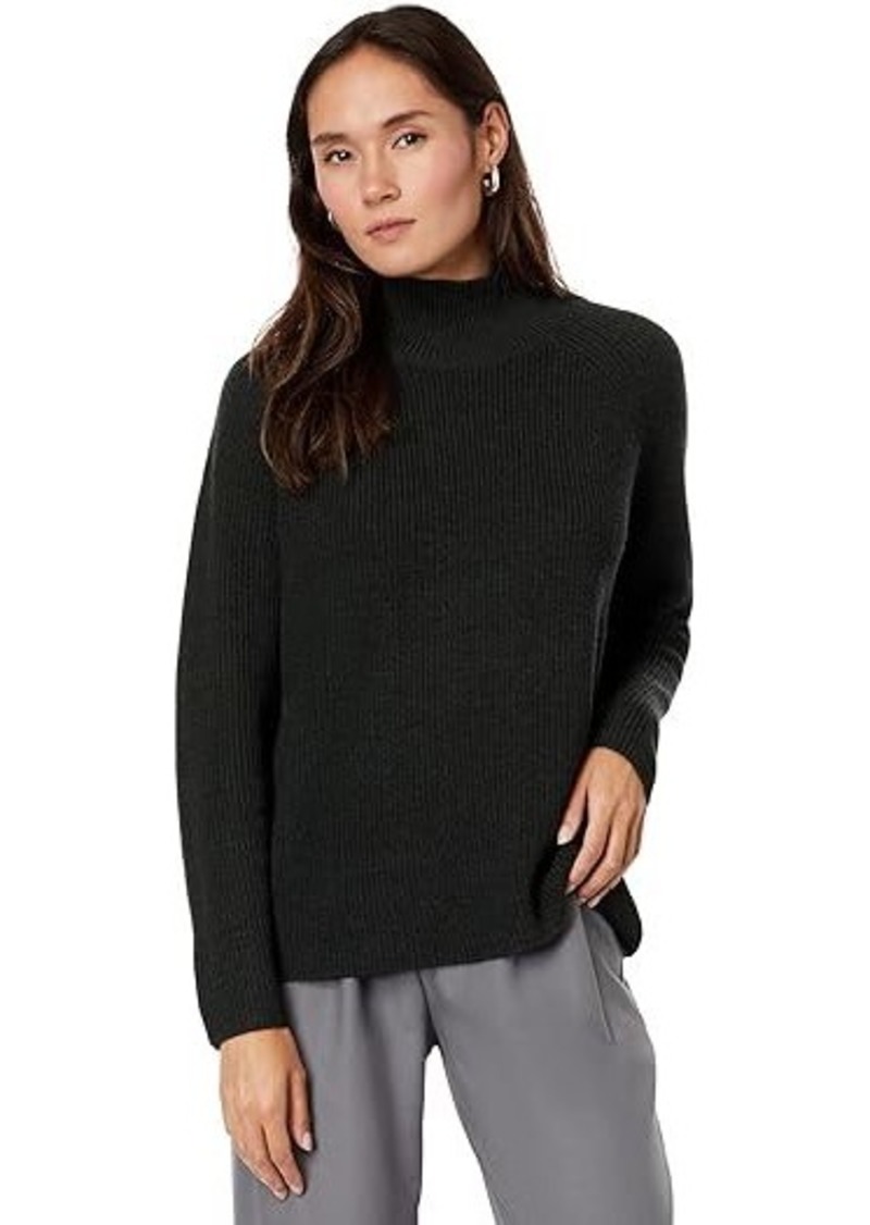 Eileen Fisher Turtleneck Raglan Top