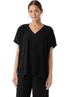 Eileen Fisher V-Neck Boxy Top