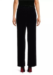 Eileen Fisher Velvet Wide-Ankle Pants