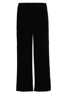 Eileen Fisher Velvet Wide-Ankle Pants