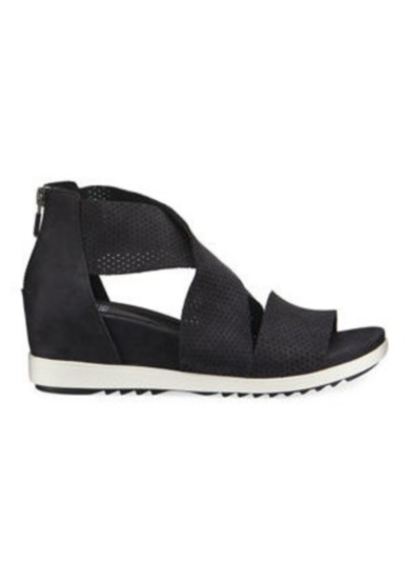 Eileen Fisher Voice Perforated Demi-Wedge Sport Sandals | Shoes