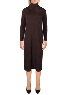 Eileen Fisher Womens 100% Extra Fine Merino Wool Knee Sweaterdress