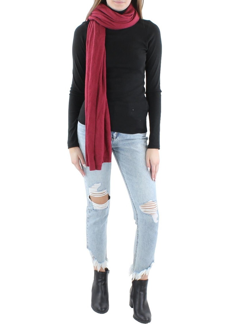 Eileen Fisher Womens Cashmere Blend Warm Wrap