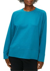 Eileen Fisher Long Sleeve Organic Stretch Cotton Top