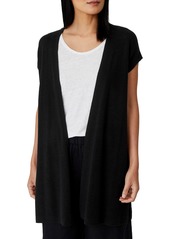 Eileen Fisher Organic Linen & Cotton Vest