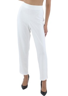 Eileen Fisher Womens Flat Front Ponte Ankle Pants