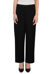 Eileen Fisher Womens High Rise Split Hem Wide Leg Pants