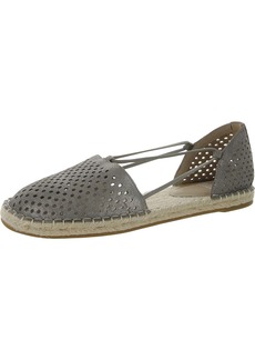 Eileen Fisher Womens Leather Perforated Espadrilles