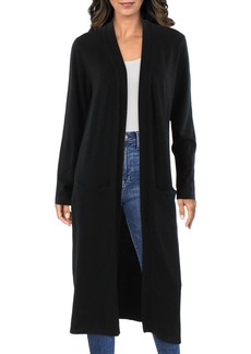 Eileen Fisher Womens Long Ribbed Duster Sweater