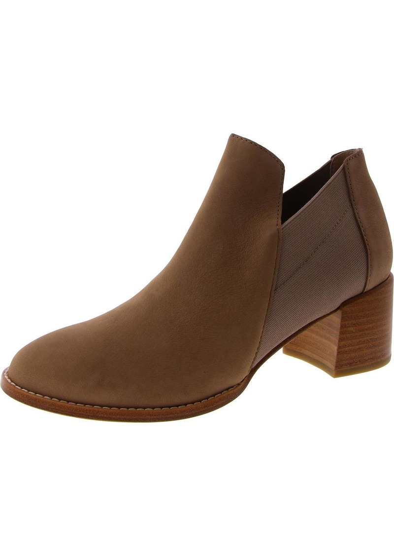 Eileen Fisher Womens Nubuck Ankle Booties