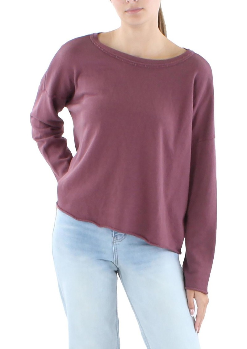 Eileen Fisher Womens Organic Cotton Cozy Sweatshirt