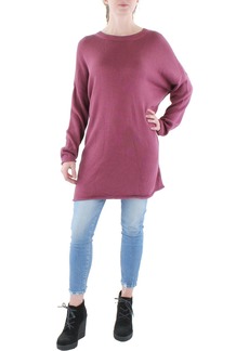 Eileen Fisher Womens Organic Cotton Crewneck Tunic Sweater
