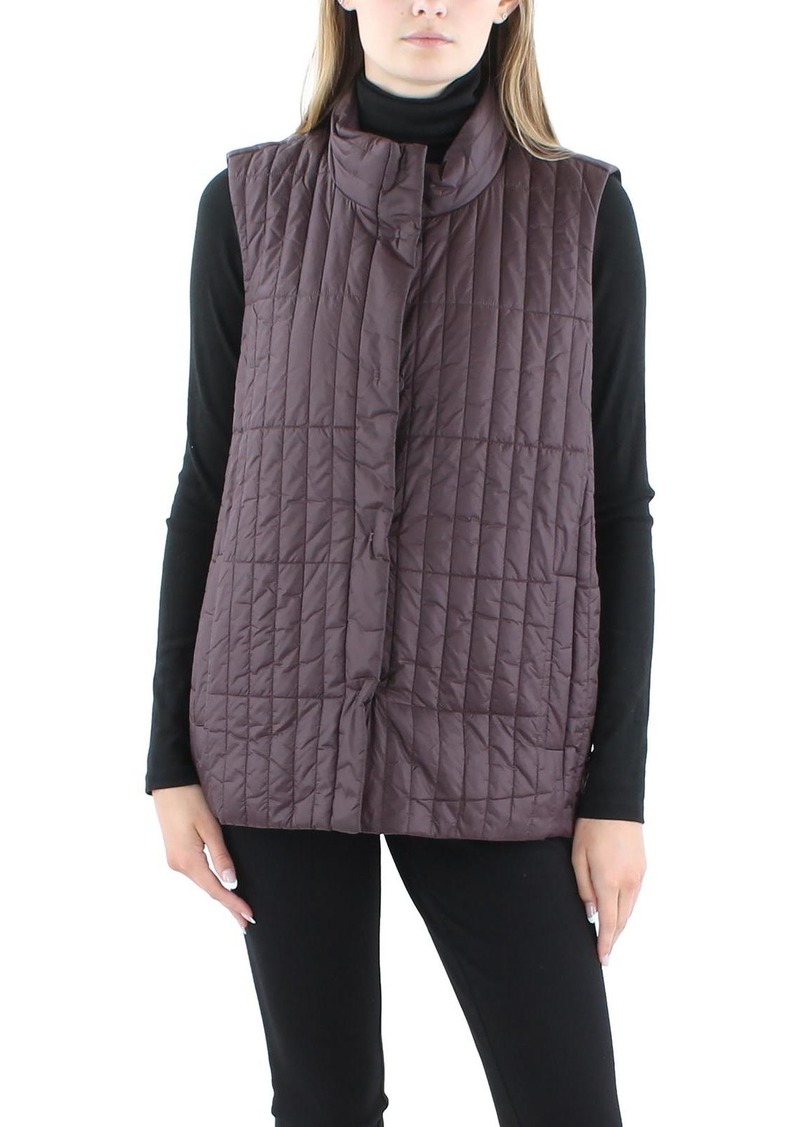 Eileen Fisher Womens Quilted Vest