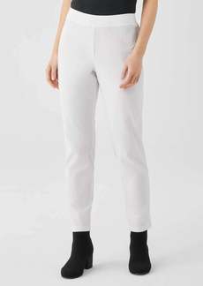 Eileen Fisher Women's Stretch Crepe Pants In White