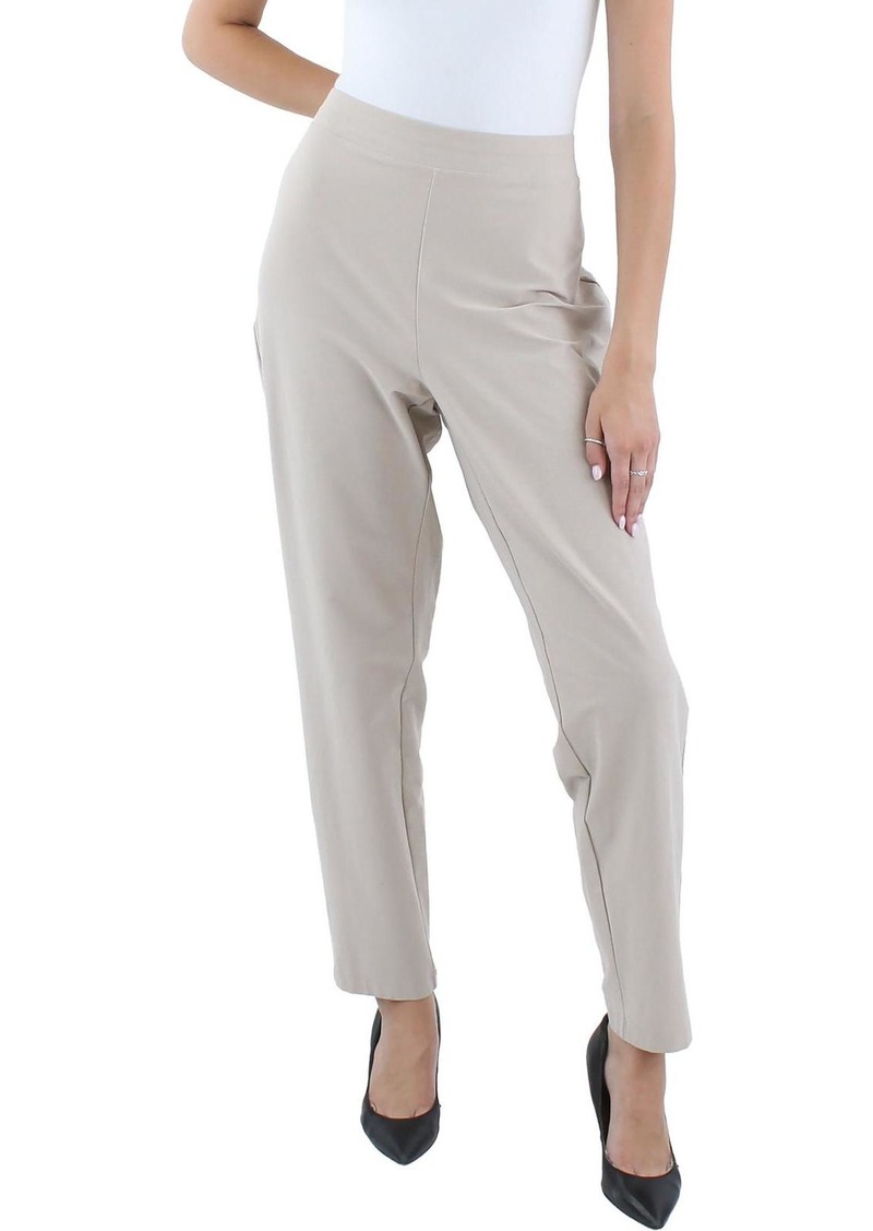 Eileen Fisher Womens Stretch Viscose Ankle Pants