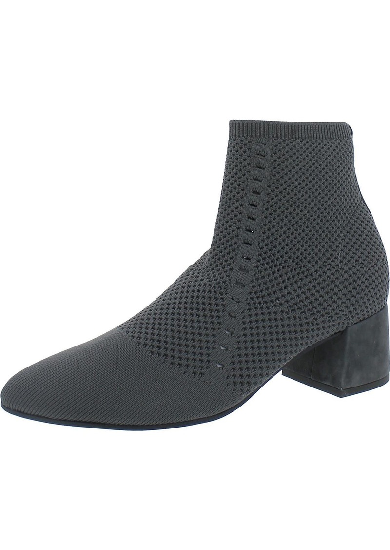 Eileen Fisher Womens Suede Solid Ankle Boots