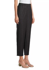 Eileen Fisher Wool Tapered Ankle Pants