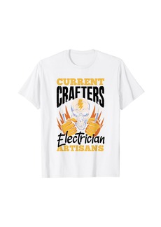 Circuit Wizards Expert Electrician Making Connections T-Shirt