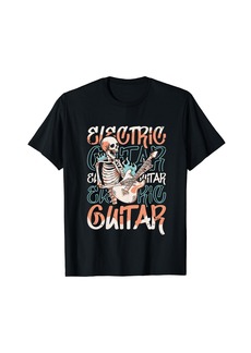 E Guitar Skeleton - Guitarist Electric Guitar T-Shirt