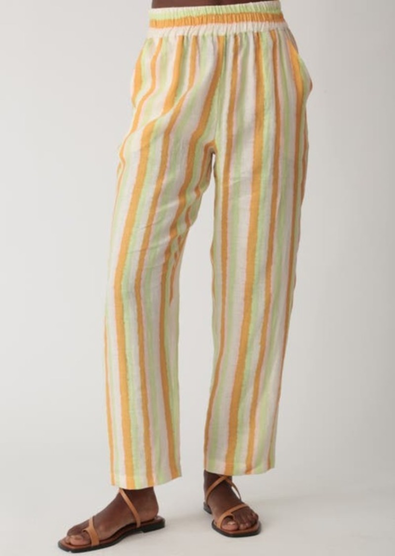 Electric & Rose Weekend Stripe Linen Pants