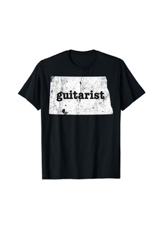 Electric Guitar Shirt North Dakota For Guitarist Lover T-Shirt