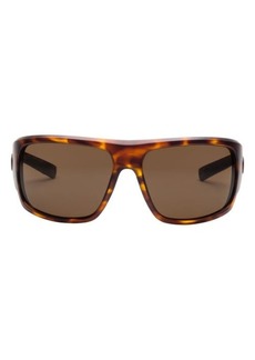 Electric Mahi 44mm Polarized Sport Sunglasses in Matte Tort/Bronze Polar at Nordstrom