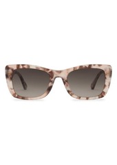 Electric Portofino 52mm Gradient Rectangular Sunglasses