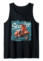 Electric Scooter Commuting Design Cool Quote Friend Family Tank Top