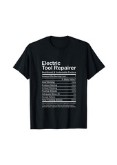 Electric Tool Repairer - Nutritional Factors T-Shirt