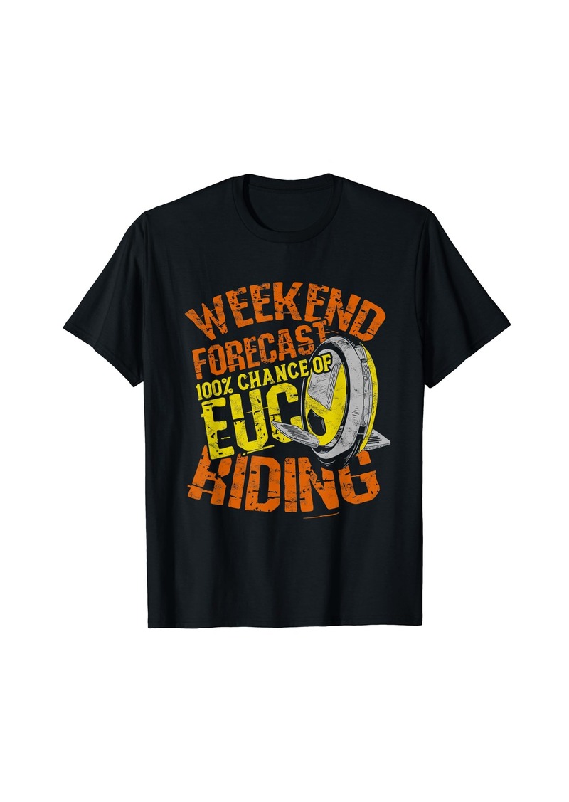 Electric Unicycle EUC Monowheel Electric Unicycle T-Shirt