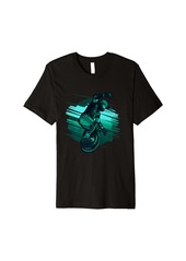 Electric Unicycle Stunts Premium T-Shirt