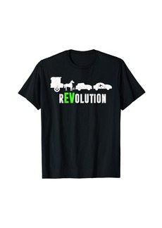 Electric Vehicle rEVolution EV Driver T-Shirt