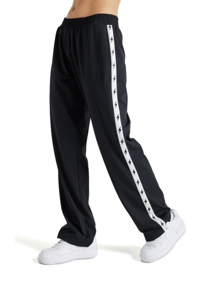 Electric Yoga Women's Bolt Track Pant - Black/white