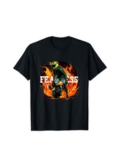 Fire and Flames electric Unicycle Stuntman T-Shirt